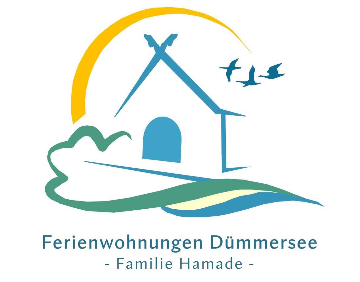 Ferienwohnungen Duemmersee - Haus Alter Pferdestall Hüde Exterior foto